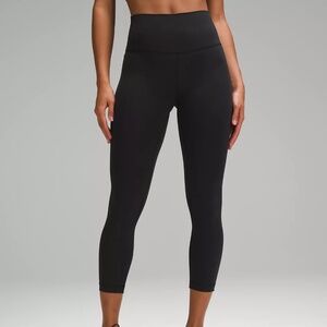 Lululemon Wunder Train High-Rise Crop 23" Black